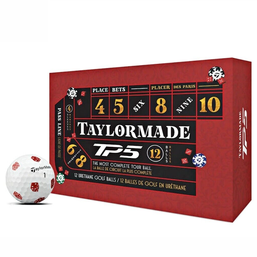 TaylorMade 2024 TP5 Pix DICE Golf Ball 12PCS Set - Limited Edition