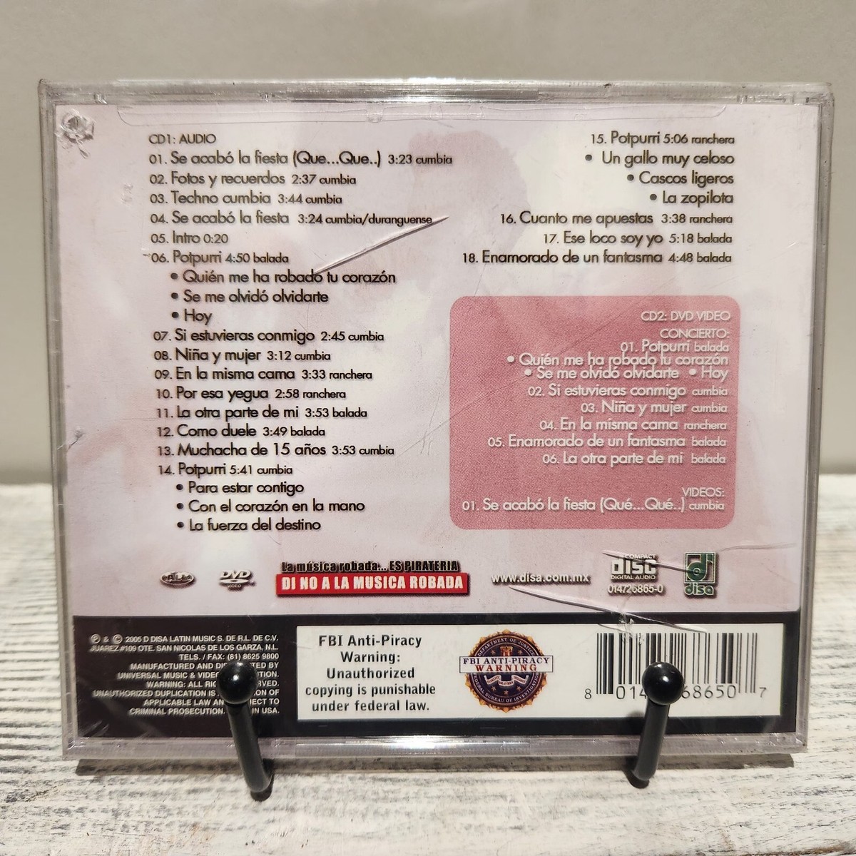 En Concierto [DVD](中古品) Liberacion En Concierto Regional Gira MEX-USA 2004-2005 Spanish Cd