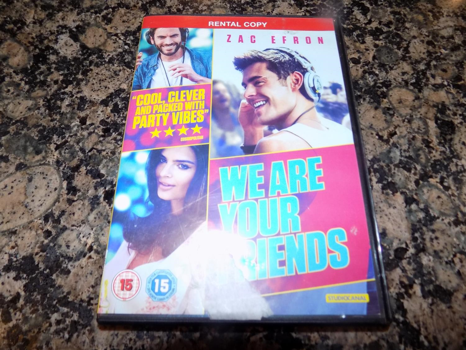WE ARE YOUR FRIENDS DVD FREE SHIPPING