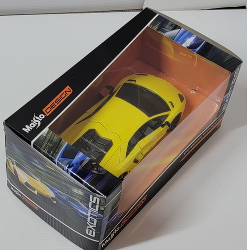 Lamborghini Aventador LP 700-4 gelb Diecast Maisto Design Exoten Neu 1:24 - Bild 6 von 7