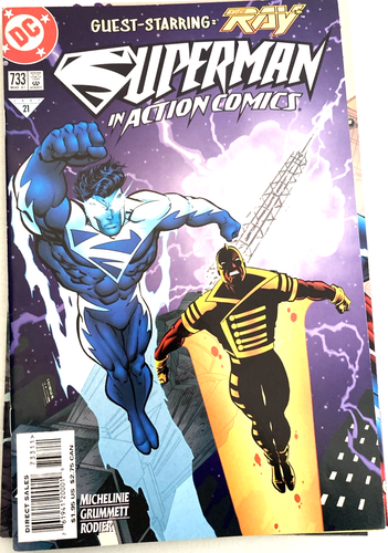 ACTION COMICS. 730-736 & 740 (8 ISSUE 1997 LOT). SUPERMAN. - Picture 5 of 17