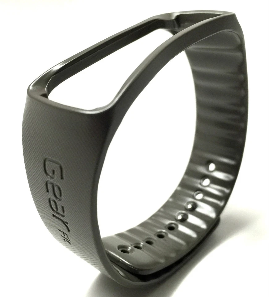 Nuevo OEM Samsung Galaxy Gear Fit correa de repuesto / pulsera correa gris nuevo en caja Foto 3 de 4