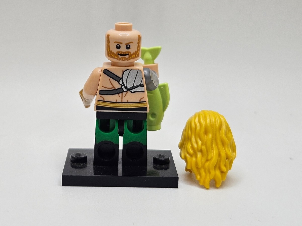 LEGO minifigure Aquaman colsh-3 DC Super Heroes CMF Series fish