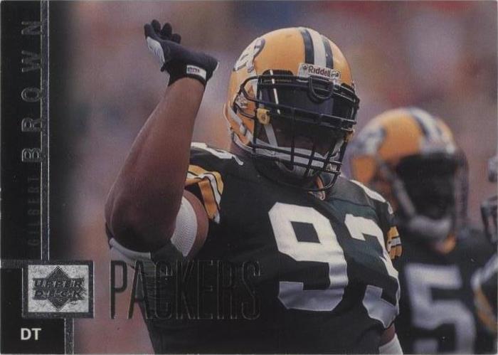 1997 Upper Deck Gilbert Brown #214 - 1 of 2