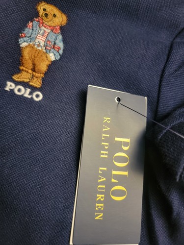 Ralph Lauren Polo Girls Bear Stretch Mesh Polo Dress NWT Sz 6 - Picture 4 of 4