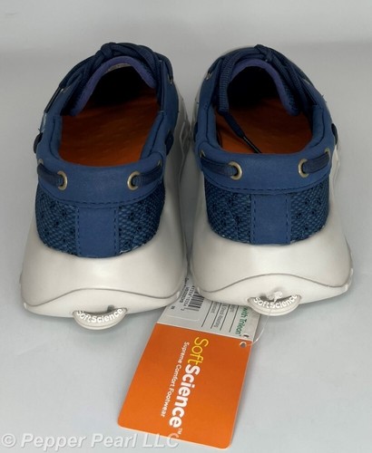 SoftScience The Fin Men’s 7-8 Deck Boat Casual Comfort Shoes Blue or Sage - Picture 42 of 42