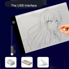 A4 LED Drawing Copy Board Tracing Light Box Ultra-thin Pad Painting Tracing