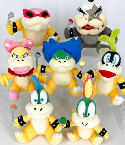 Koopalings Plush Doll Set SUPER MARIO ALL STAR COLLECTION - Picture 1 of 11
