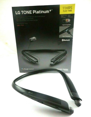 LG TONE Platinum+ HBS-1125 Bluetooth Headset With Google Assist ( DEFECTIVE ) - Picture 2 of 3