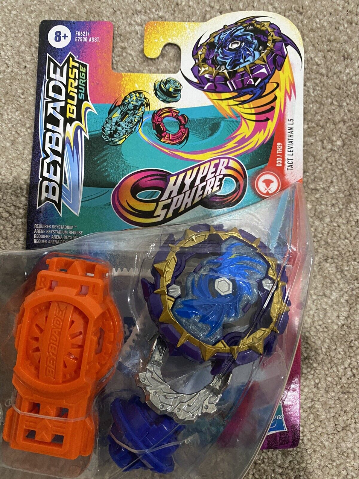 Beyblade Burst Rise Hypersphere Tact Leviathan L5