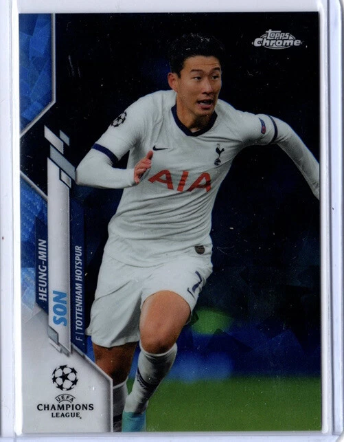Heung-Min Son 2019-20 Topps Chrome UEFA Champions League Sapphire Edition #85