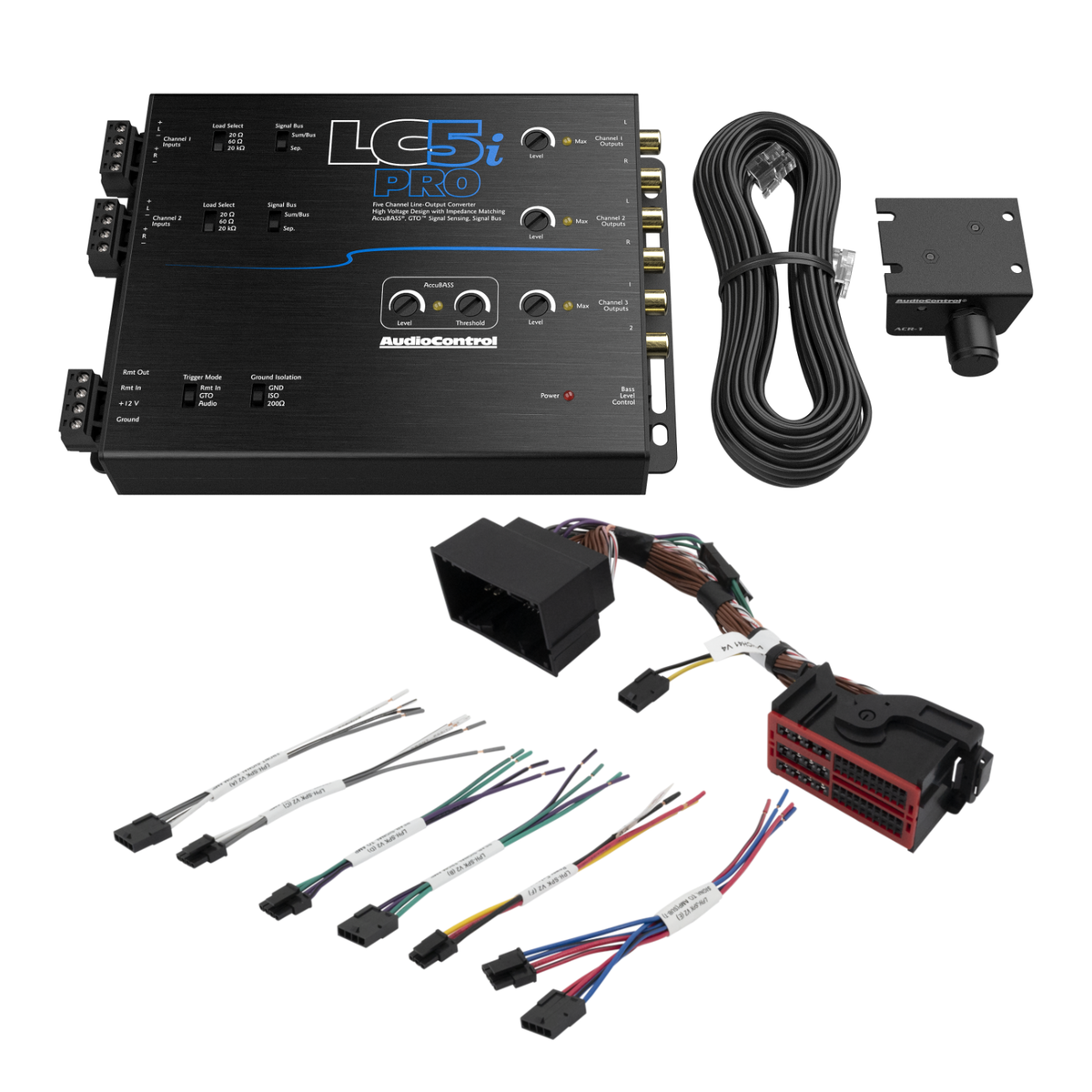 AudioControl LC5i PRO+LPHCH41 Amplifier Integration Solution for
