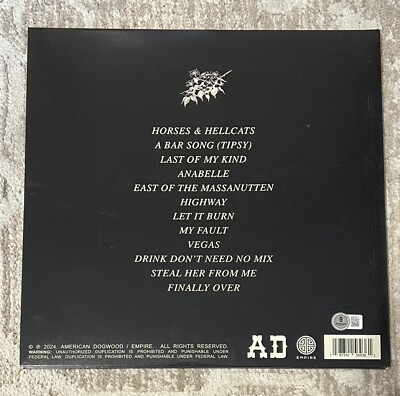 SHABOOZEY SIGNED WHERE I'VE BEEN ISN'T WHERE I'M GOING VINYL LP