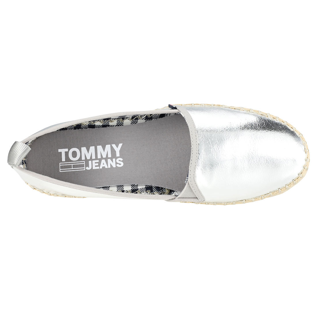 Tommy Hilfiger Sporty Metallic Slip On Damen Espadrilles Silver Espadrilles Damen - 37 EU 477c4d Tommy Hilfiger Sporty Metallic Slip On Damen Espadrilles Silver Espadrilles Damen - 37 EU 477c4d