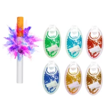 Cigarette Burst Beads- Crush Balls/ Multi options/ 200 Count Per Pack.