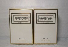 ELIZABETH AND JAMES NIRVANA FOR HER WHITE PERFUME OIL 0.47 OZ 2 PC LOT