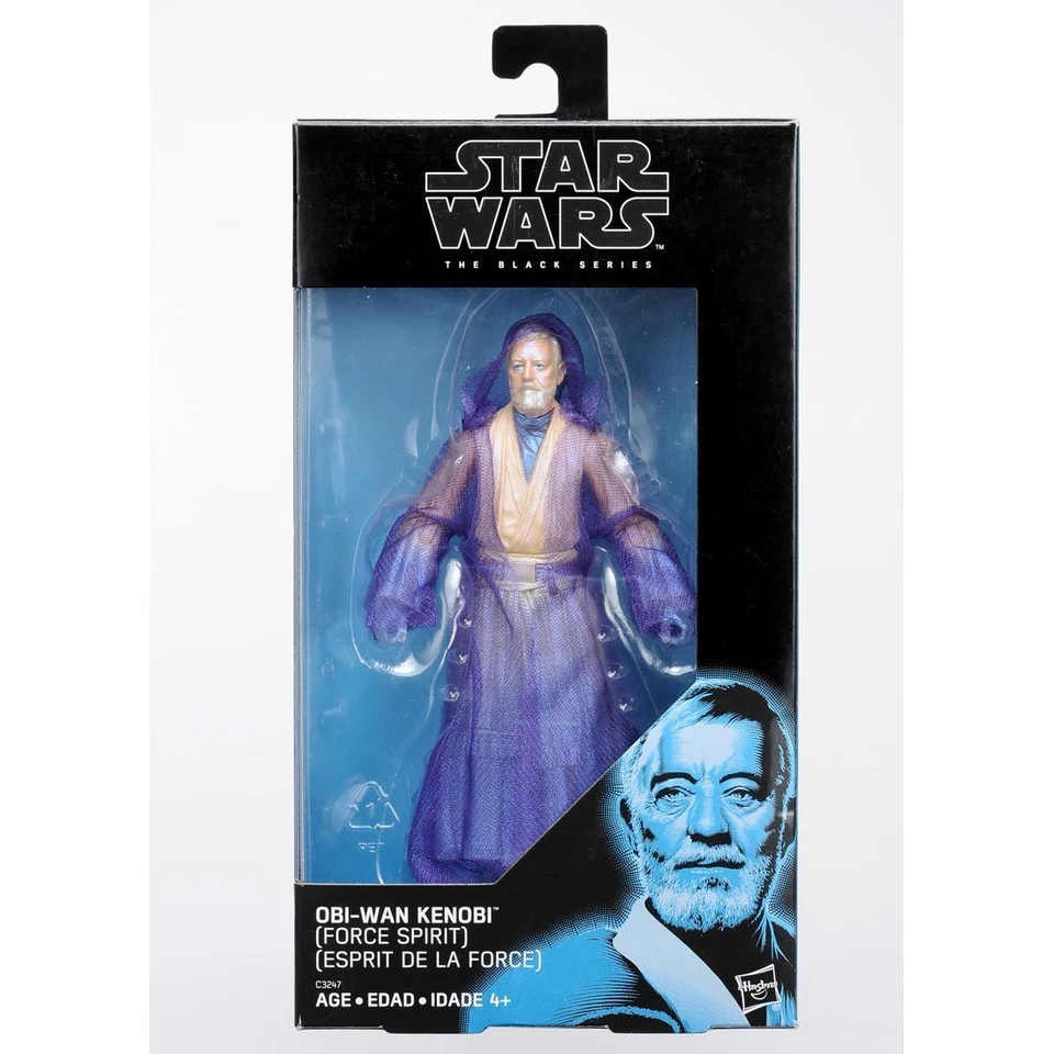 NUEVO Star Wars Black Series DX 6 pulgadas figura Obi Wan Kenobi Force Spirit Takara Foto 4 de 4