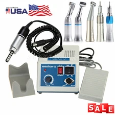 Dental Lab Marathon Micromotor Polisher /Contra Angle /Straight Handpiece ty