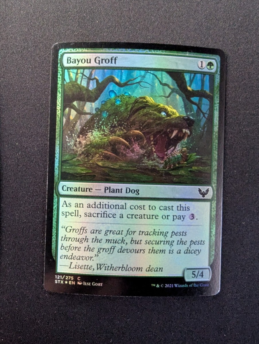 BAYOU GROFF FOIL #121 MTG Strixhaven: School of Mages | eBay