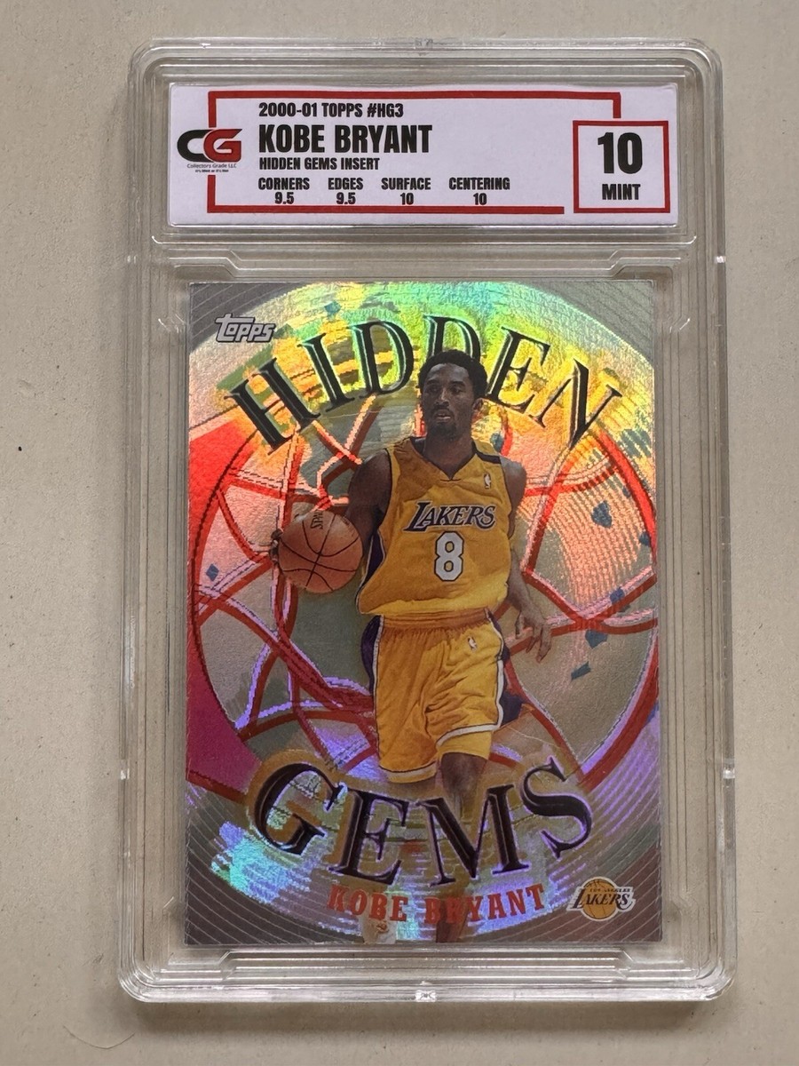2000 Topps Kobe Bryant Hidden Gems #HG3 CG 10 LA Lakers | eBay