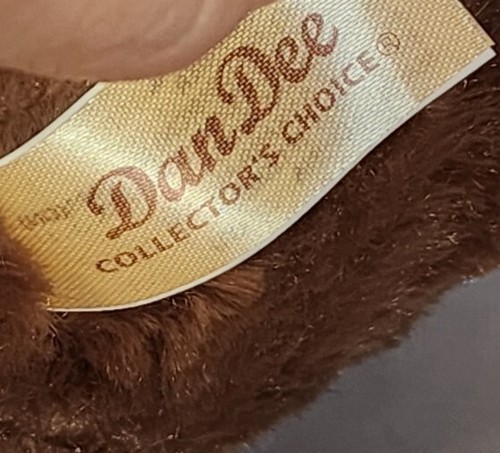 ORSACCHIOTTO NATALIZIO DAN DEE SCELTA DA COLLEZIONE MARRONE ROSSO SCIARPA PELUCHE ANIMALE - Foto 3 di 4
