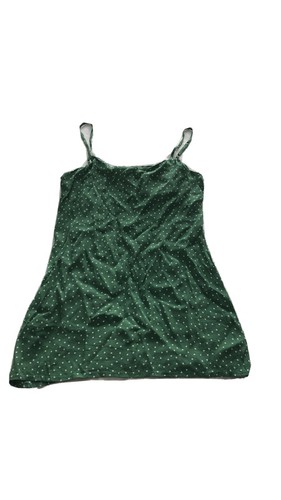 Reformation Green Polka Dot Dress