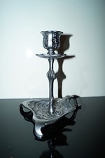 Antiker Kerzenständer Kerzenhalter Gusseisen Iron Cast Meyer Harzgerode 