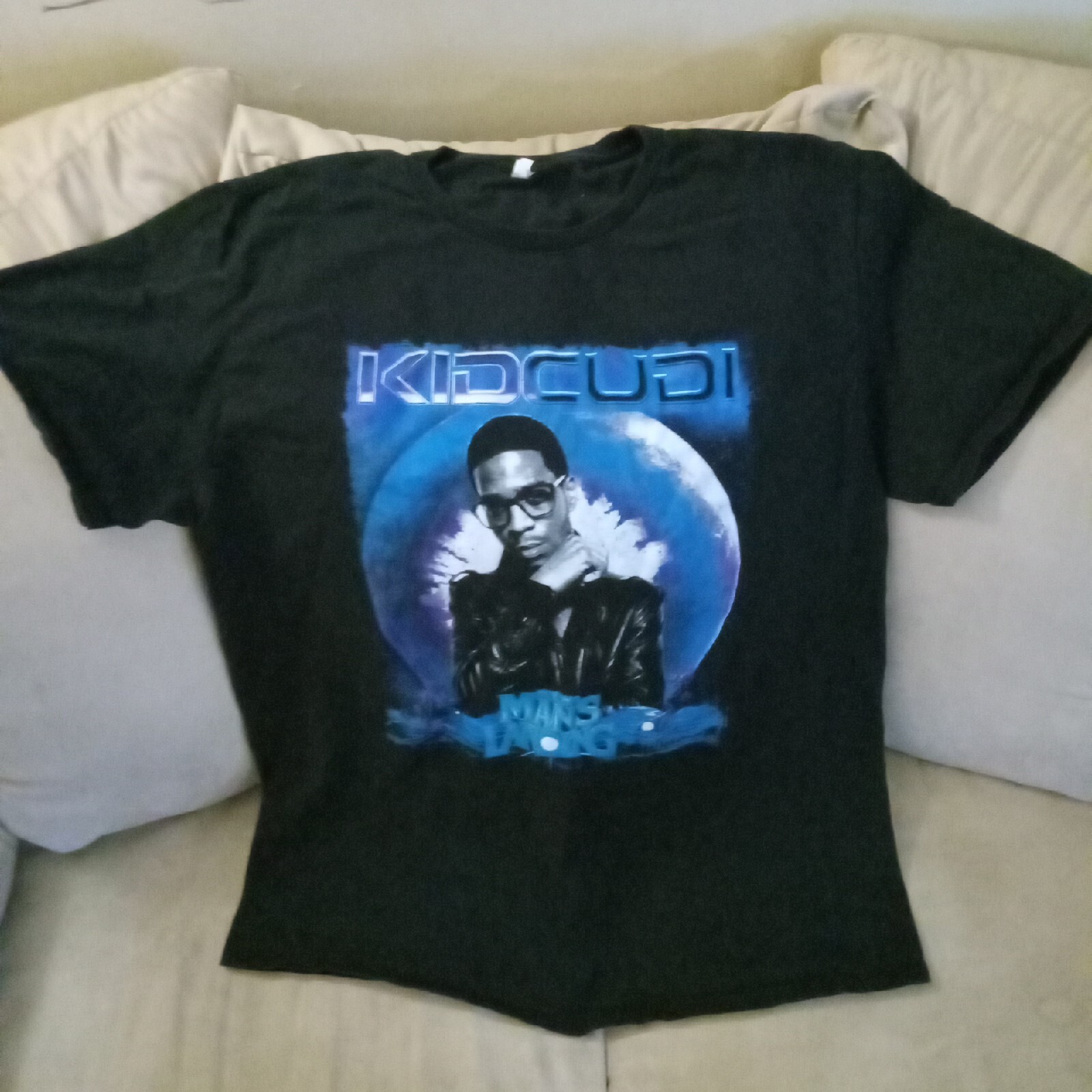 Kid Cudi Moon Mans Landing 2022 Concert TShirt Size Medium M double