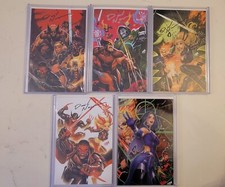 Midnight Suns #1-5 Virgins Signed By David Na...