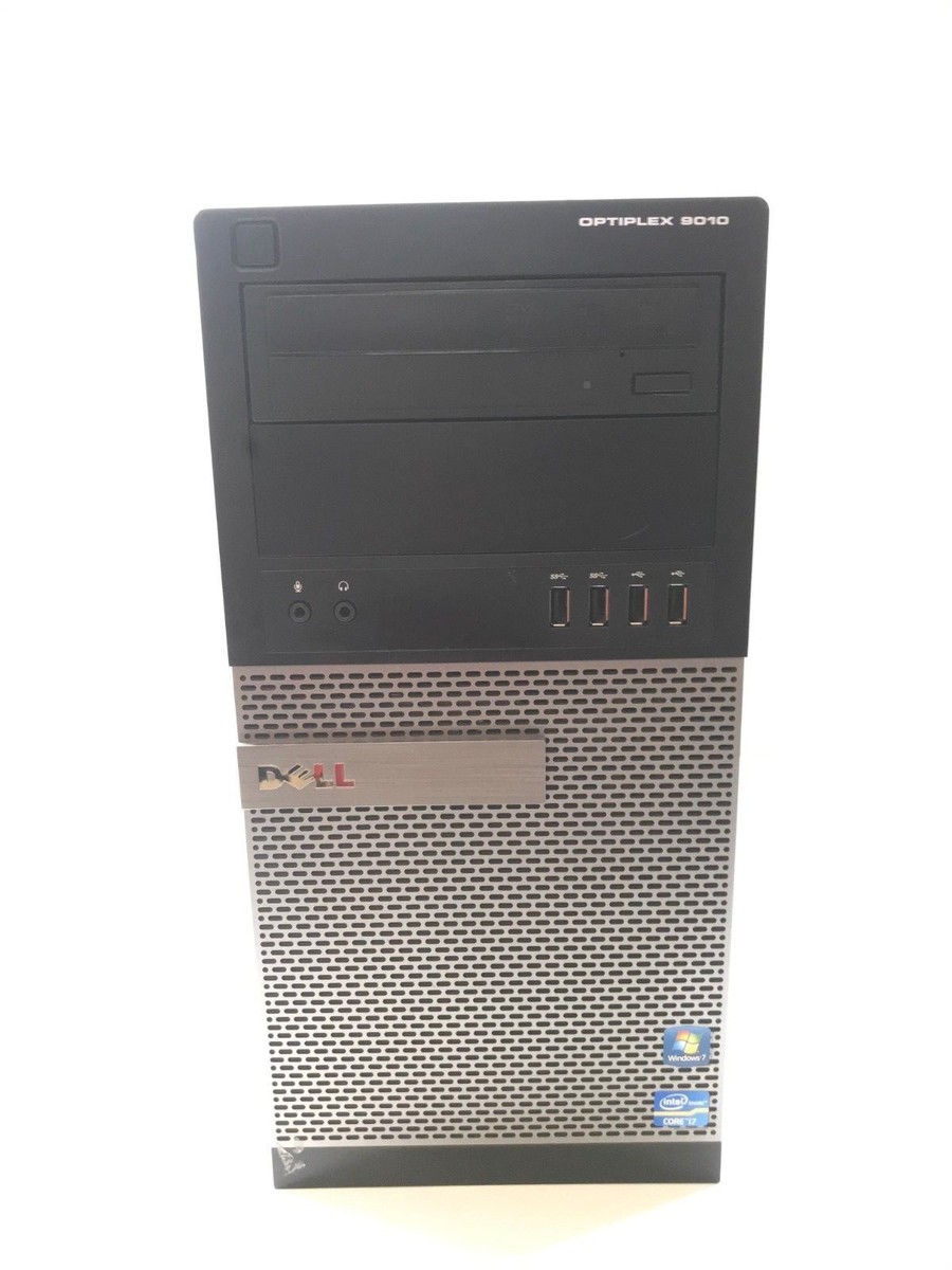 Dell OptiPlex 9010 MT Core i7 3770 3.4 GHz 16GB 256GB SSD 1TB HDD 