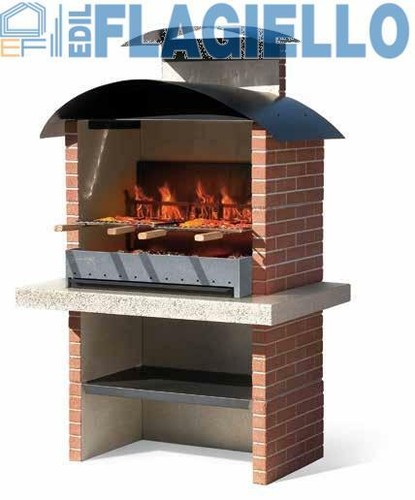 Barbecue in Muratura Carbonella e Legno BBQ SUNDAY COLORADO CRYSTAL | eBay