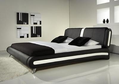 Memory Foam Mattress Beds, Leather Bed King Size