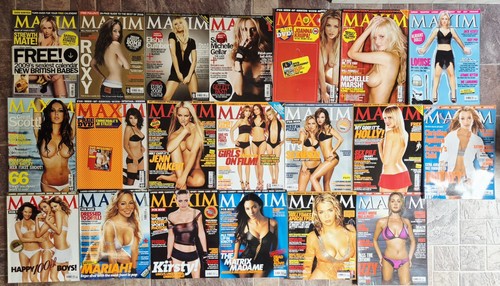 MAXIM Magazine Large Bundle x 20 Issues Job Lot