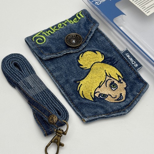 Official Disney Tinkerbell Universal Jean Pouch w/Strap for Tools Utility Phone - Picture 4 of 10