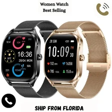Smart Watch for Women 2.02” Screen Health Fitness Tracker iOS Android Ships free