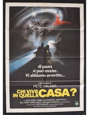 Manifiesto CHI VIVE IN QUELLA CASA Horror Walker Jones P. Stephenson A100