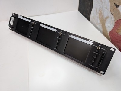 Marshall V-R43P Triple Rackmount 4.3'' LCD Video Monitor Multi-Input AV  1