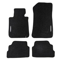 Velours FußMatten FüR BMW 1Er E81 2004-2011 Autoteppich Automatten Schwarz 4 Tlg