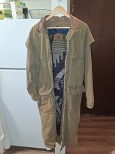 Vintage Woolrich Men's Duster Coat with Removable Aztec Wool Liner   Medium  