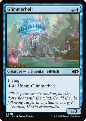 2024 Magic: The Gathering Foundations Jumpstart Glimmerbell (#315, C, Near Mint)