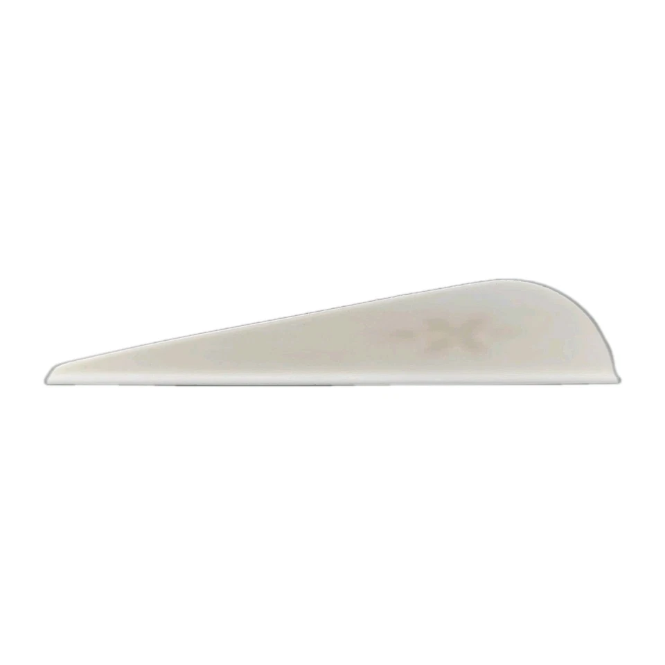 100 Pack Vanetec Vanes 3" V-Max Archery Arrow Vanes: White: 6.4 Grains Each - Image 2 of 3