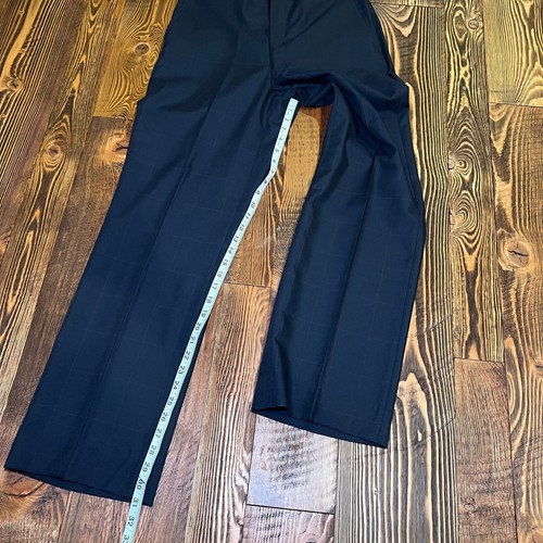 Vintage Union Made In USA Stafford Navy 2 Piece Suit Men's 40-L Long Tall - Picture 13 of 15