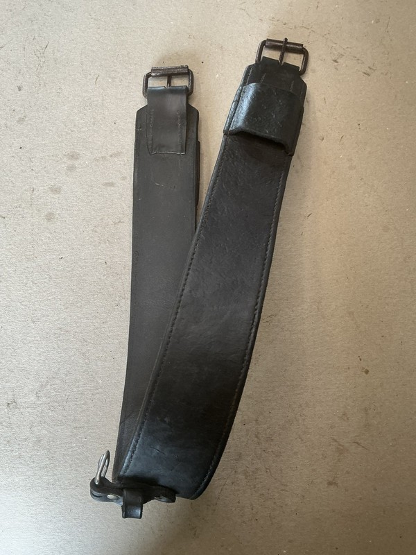 42” Leather Western Ranch Saddle Rear Back Cinch Flank Strap Used Horse Tack
