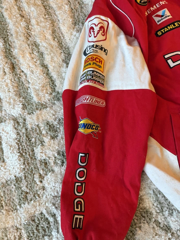 Abrigo Chaqueta 3XL Bordado De Colección Dodge NASCAR Kasey Kahne #9 Chase Authentics Foto 4 de 4