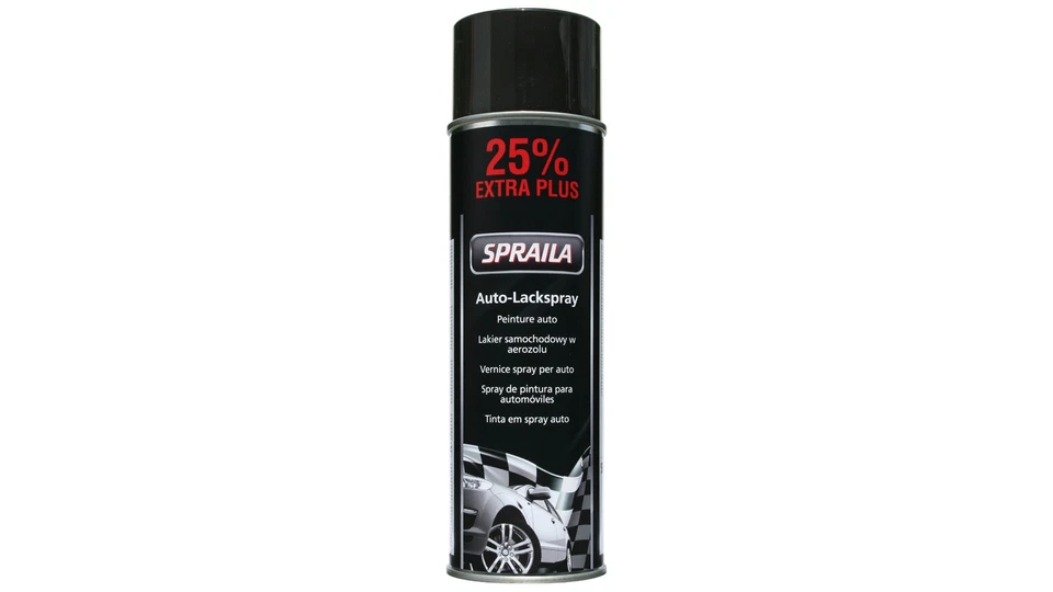Spraila SET - Spraydose schwarz glanz (6x500ml) - Bild 1 von 1