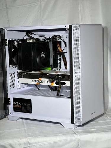 White Gaming/Productivity Desktop - RTX 3060 12GB - New and Working Used Parts! - Picture 2 of 10