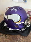 Minnesota Vikings Aaron Jones Autographed Full Size Authentic Helmet Fanatics