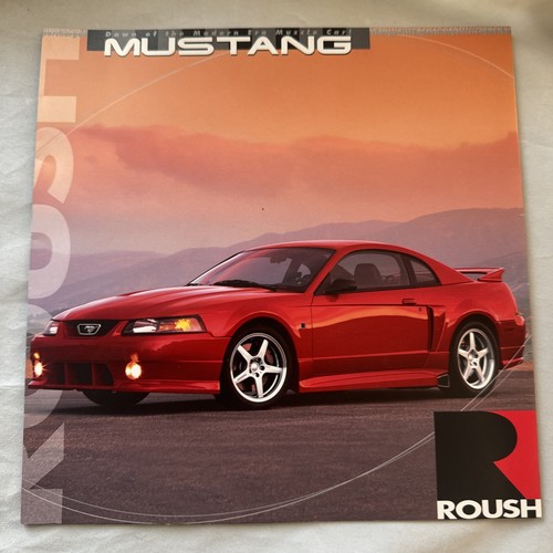 2002 Roush Stage 1 2 3 Mustang SPEC SHEET BROCHURE PHOTO BOOKLET
