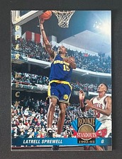 1992-93 Upper Deck International Spanish #59 Latrell Sprewell RS