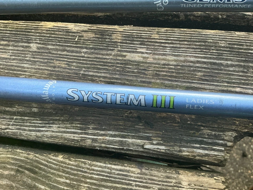 2 Ladies Callaway Big Bertha woods, steelhead 3 no 9, Hawkeye 3VFT Titanium   - Image 4 of 4